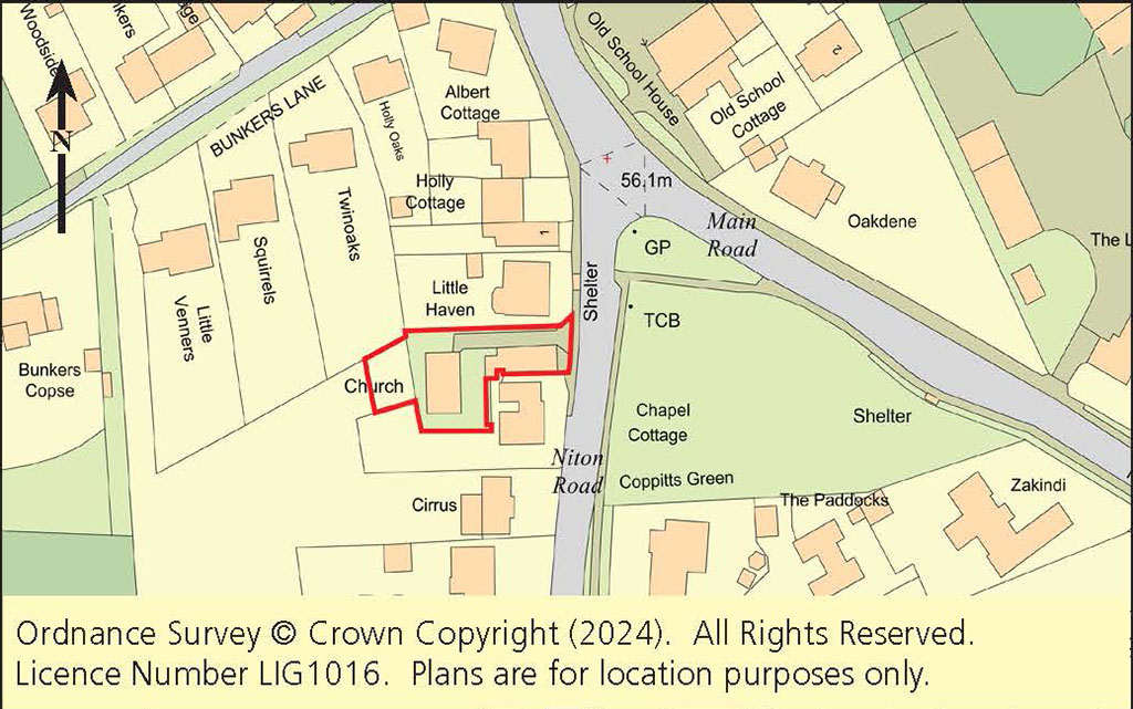 Lot: 51 - FORMER CHURCH WITH PLANNING PERMISSION FOR CONVERSION AND VACANT HALL -
